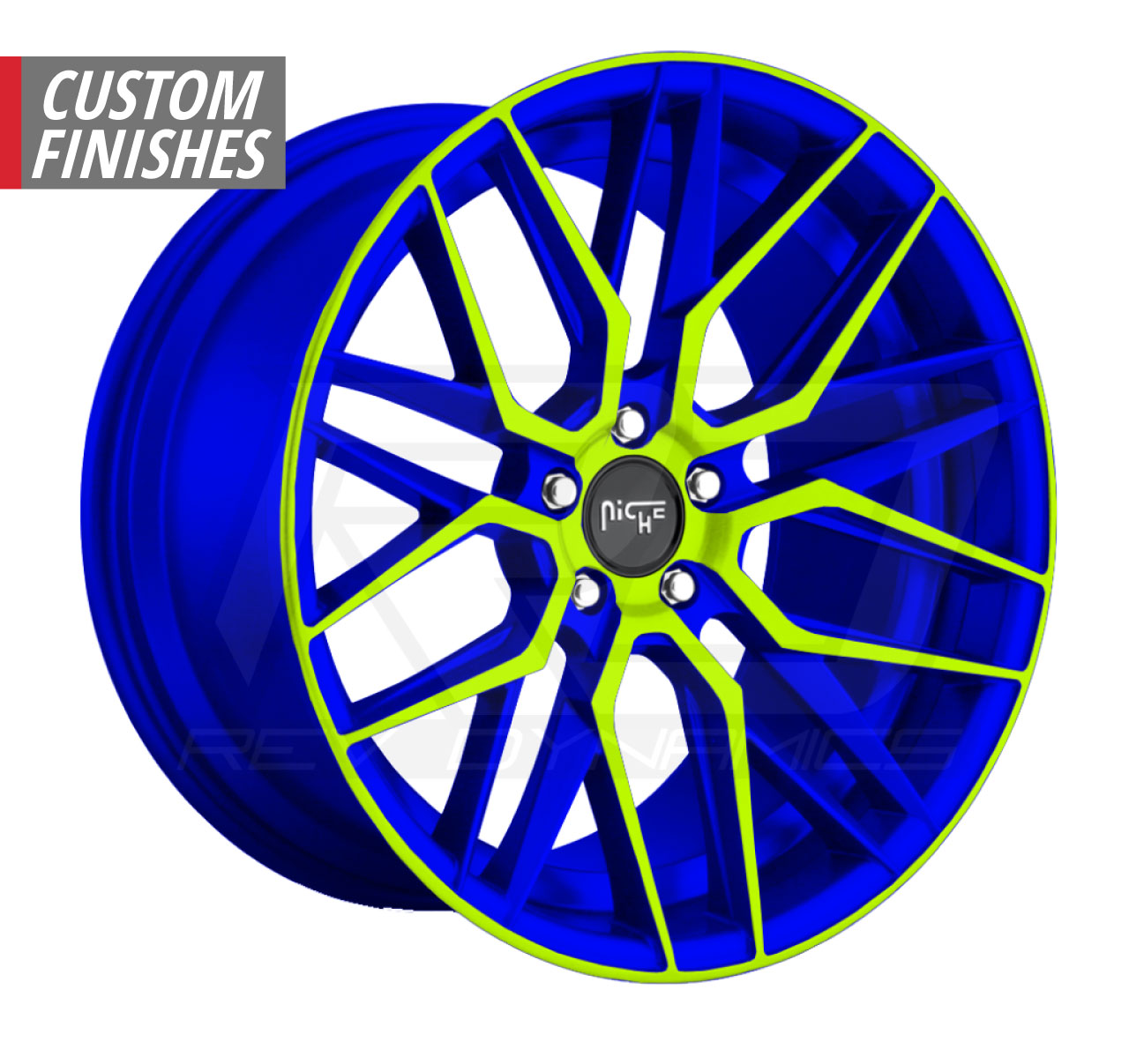 Niche Gamma 20" Slingshot Wheel and Tire Package - Rev Dynamics