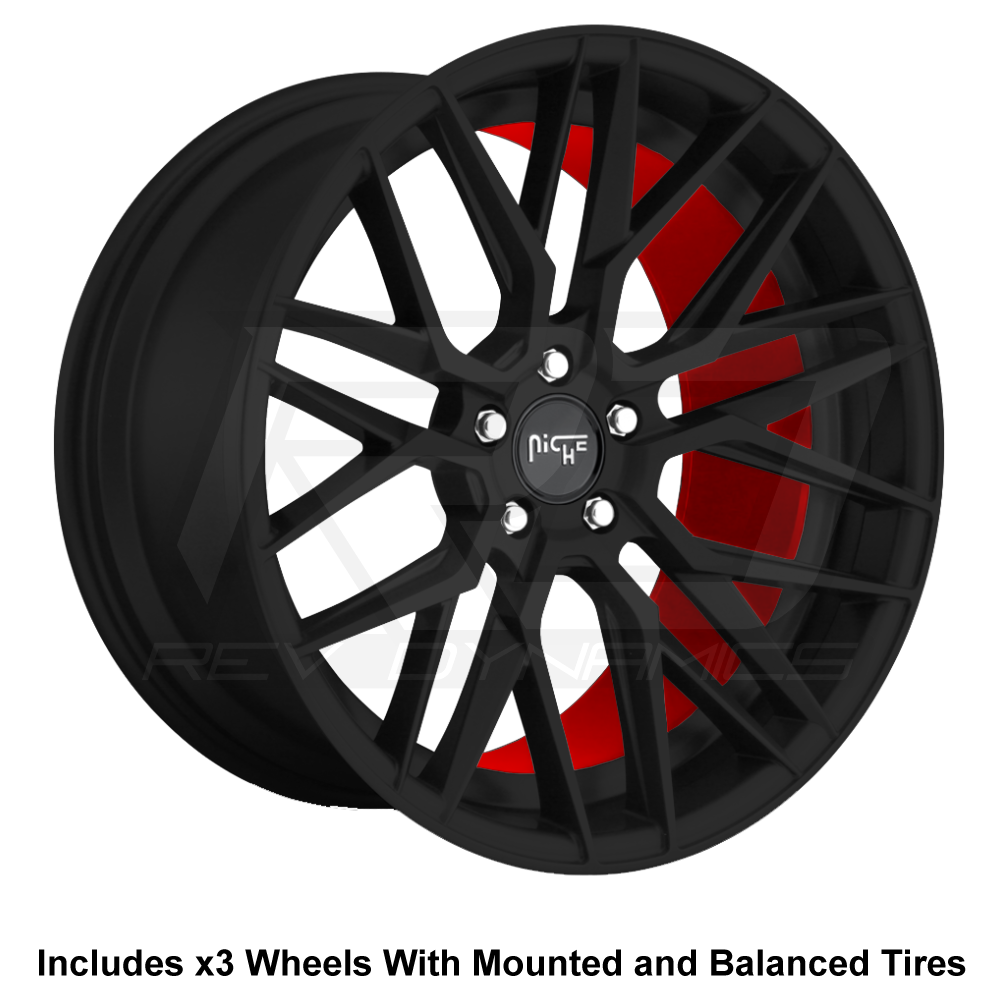 Niche Gamma 20" Slingshot Wheel and Tire Package - Rev Dynamics