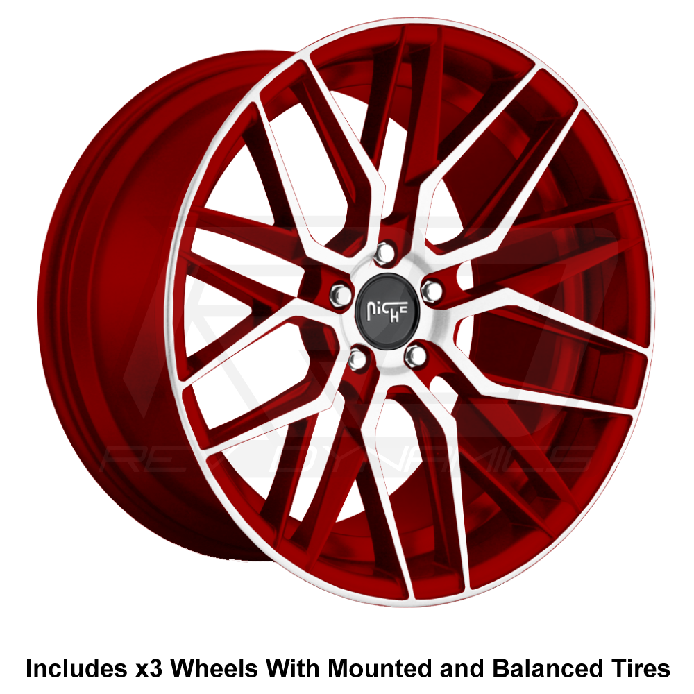 Niche Gamma 20" Slingshot Wheel and Tire Package - Rev Dynamics