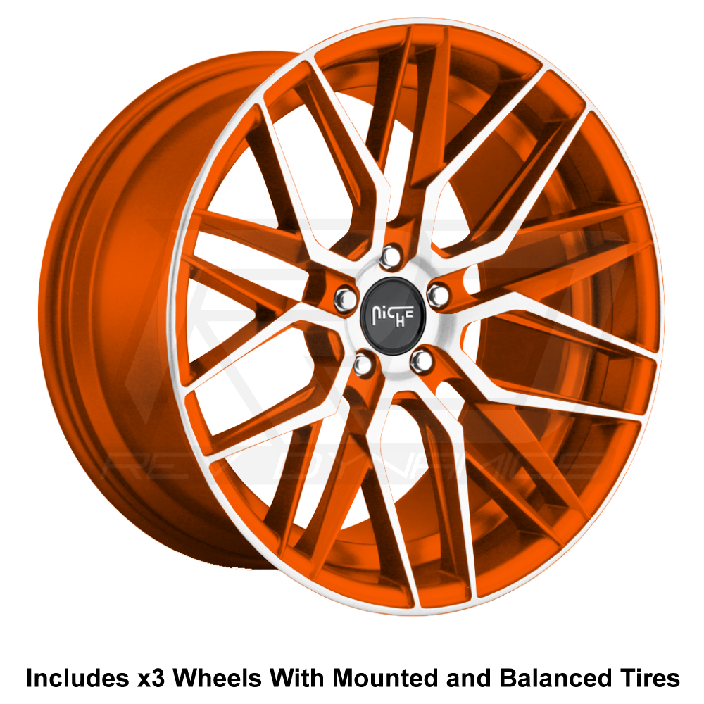 Niche Gamma 20" Slingshot Wheel and Tire Package - Rev Dynamics