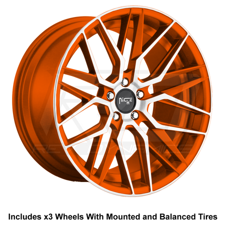 Niche Gamma 20" Slingshot Wheel and Tire Package - Rev Dynamics