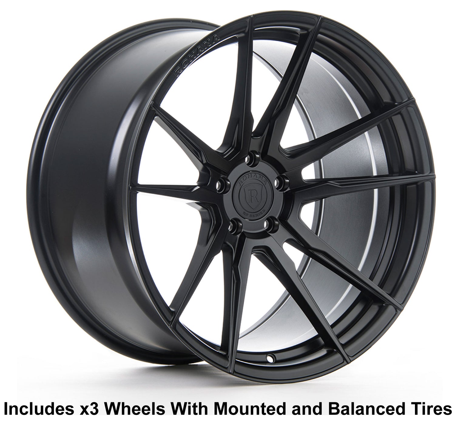 Rohana RF2 Slingshot 20" Wheel and Tire Package - Rev Dynamics