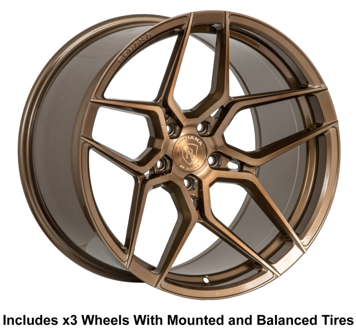 Rohana RFX11 Slingshot 20" Wheel and Tire Package - Rev Dynamics