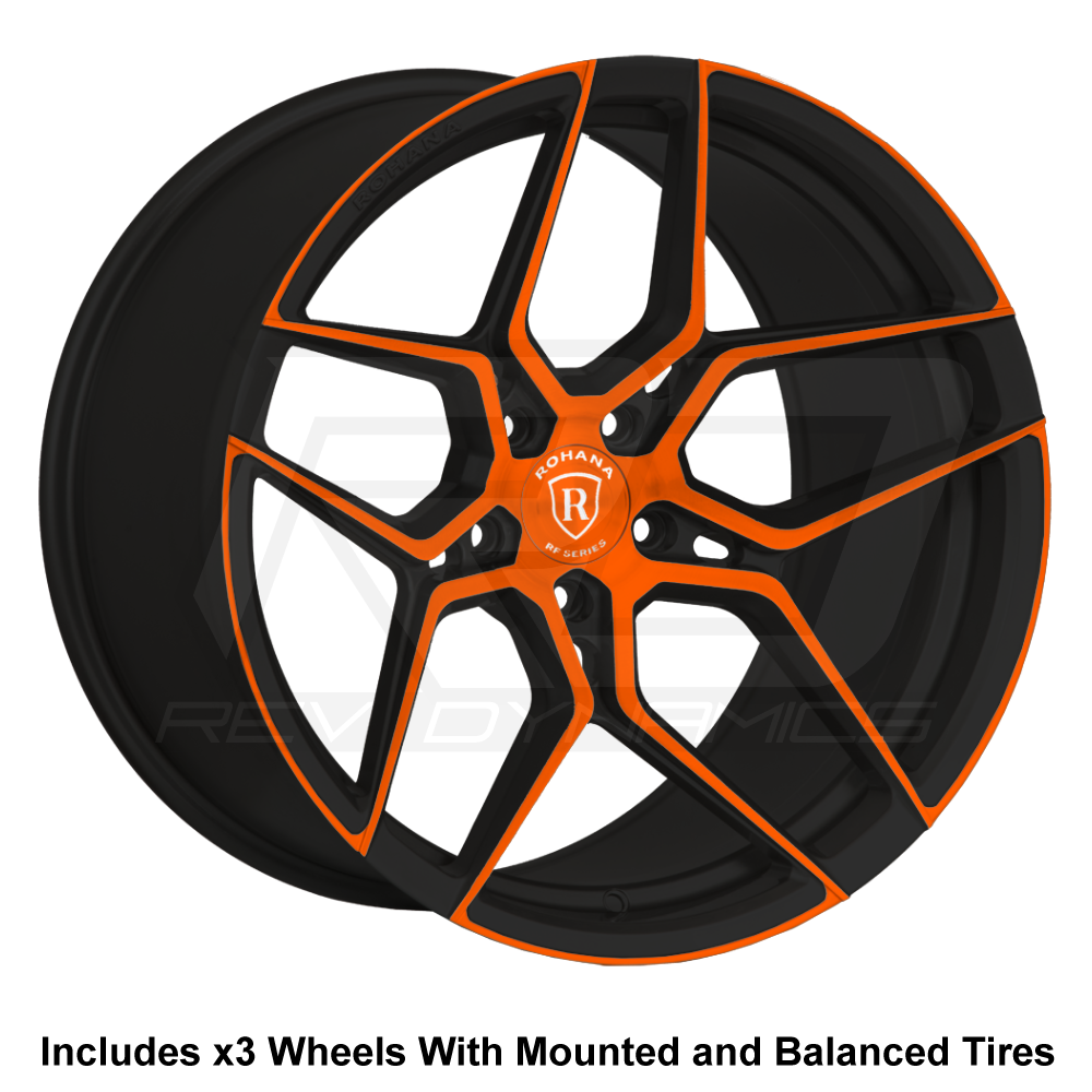 Rohana RFX11 Slingshot 20" Wheel and Tire Package - Rev Dynamics