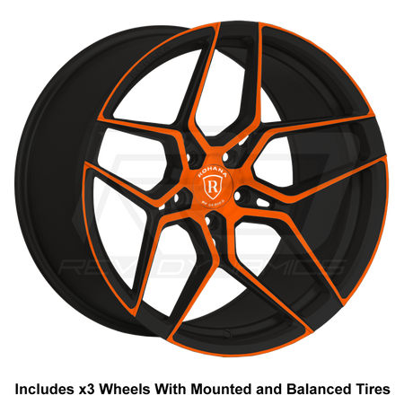 Rohana RFX11 Slingshot 20" Wheel and Tire Package - Rev Dynamics