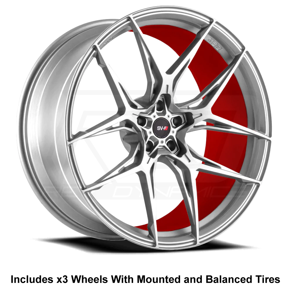 Savini SV-F5 Slingshot 20" Front 22" Rear Wheel and Tire Package - Rev Dynamics