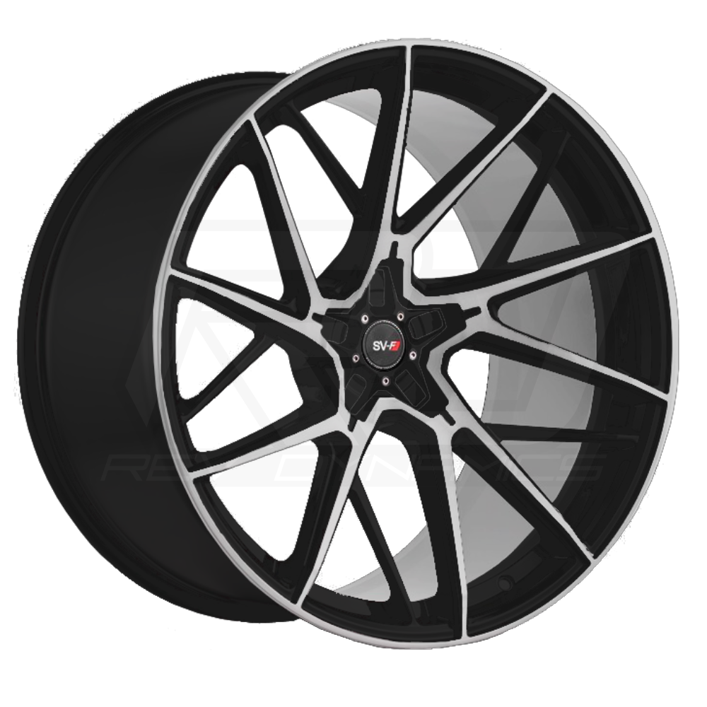 Corevette Custom colored Savini SV-F6 wheel