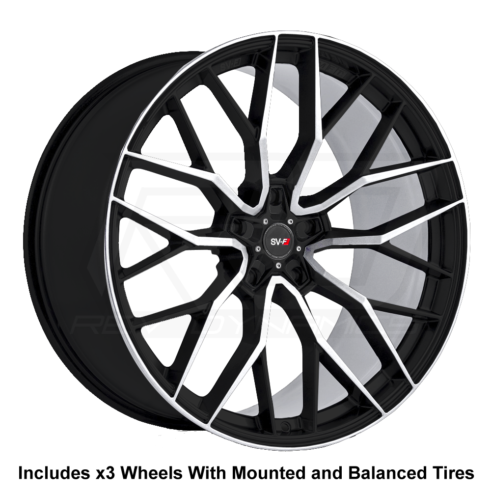 Slingshot Black and White SV-F2 Wheel