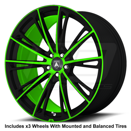 Asanti ABL-30 Slingshot 20" Wheel and Tire Package - Rev Dynamics