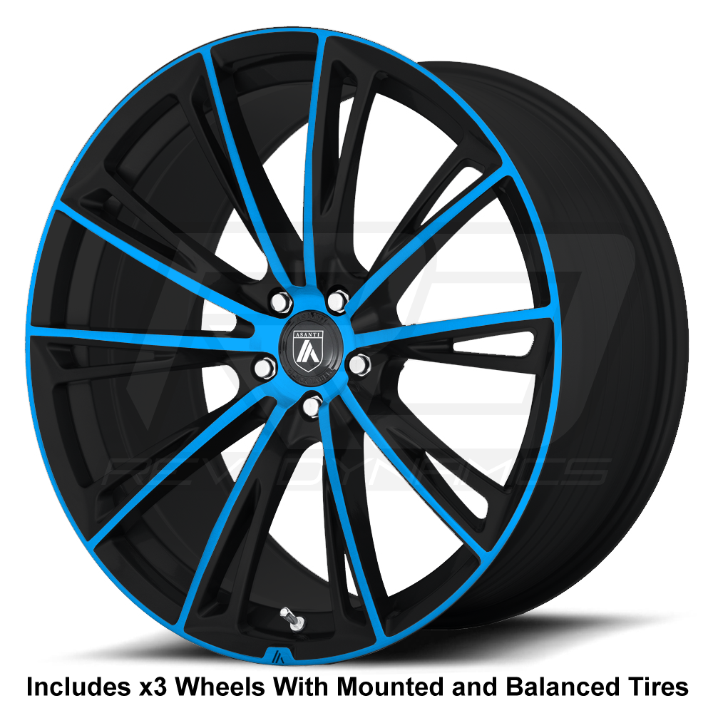 Asanti ABL-30 Slingshot 20" Wheel and Tire Package - Rev Dynamics